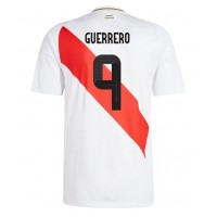 Camiseta Perú Paolo Guerrero #9 Primera Equipación Replica Copa America 2024 mangas cortas